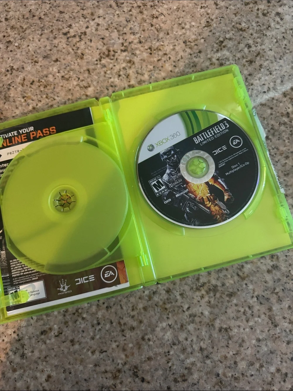 Battlefield 3 & Battlefield 4 Game Set - Green Cases